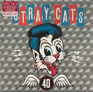 STRAY CATS / 40 (Red Marble Vinyl) (Surfdog, M75891, LP)