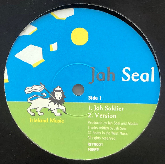 JAH SEAL / Jah Soldier (Irieland Music, RITW001, 10inch)