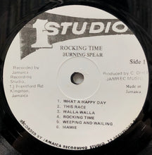 画像をギャラリービューアに読み込む, BURNING SPEAR / Rocking Time (Misprint) (Studio One, SOL 1123, LP)
