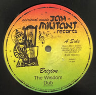 BRIZION / The Wisdom / The Positive Vibes (Jah Militant, JMR 007, 12inch)