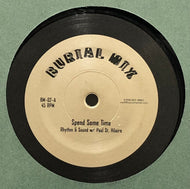 RHYTHM & SOUND / Spend Some Time (Burial Mix, BM-02, 10inch)