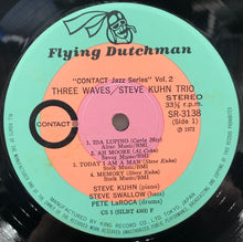 Load image into Gallery viewer, STEVE KUHN TRIO / Three Waves 帯付 (Contact, SR-3138, LP)
