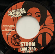 EARL ZERO / Storm (Cultural Warriors Music, CW7022, 7inch)