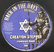 CREATION STEPPER / Homeward Bound (Back In The Days, BD003, 12inch)