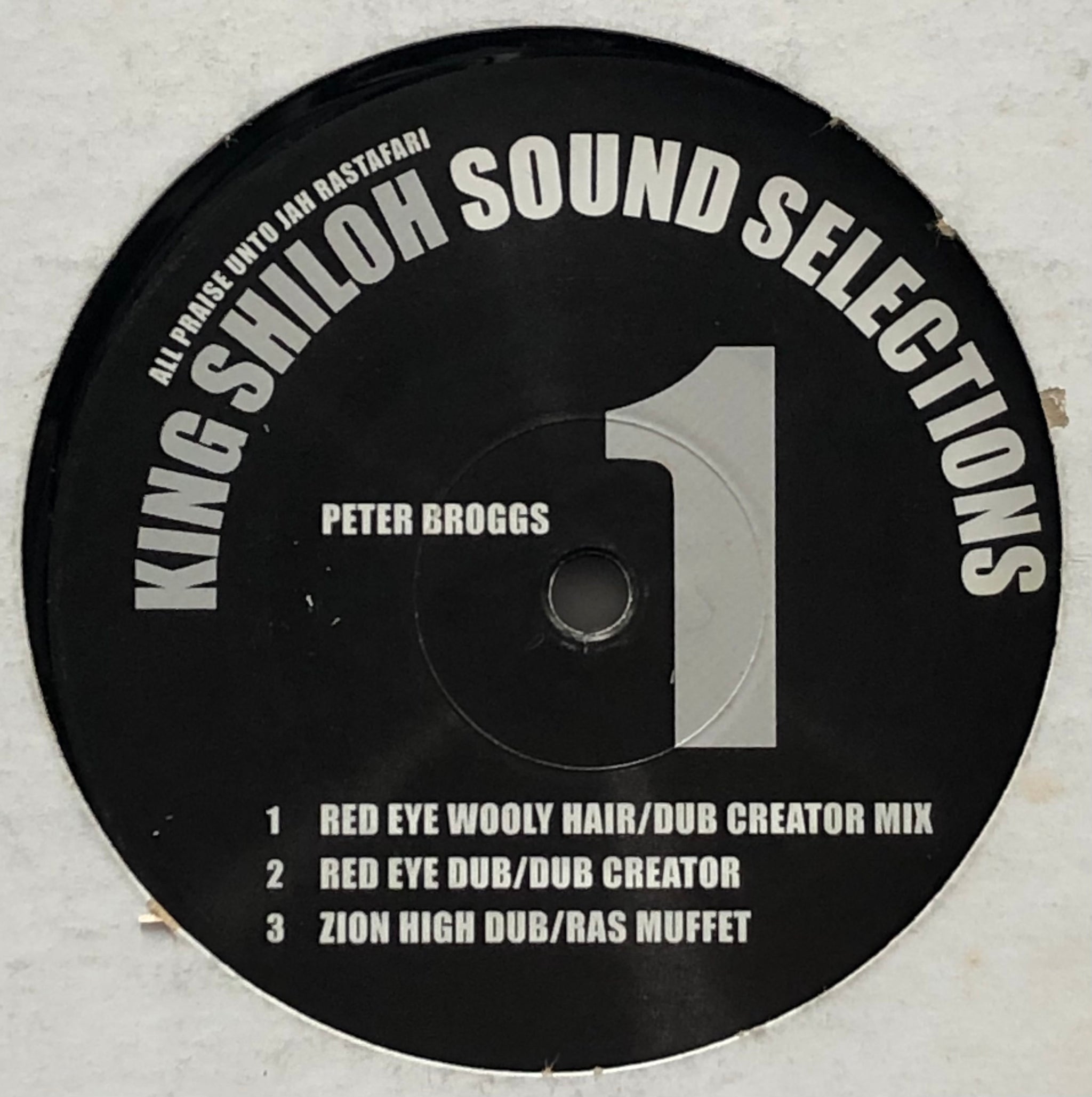 12” Peter Broggs King Shiloh Sound Selections 1 KSSS1 King Shiloh Sound Se /00250 Peter Broggs – King Shiloh Sound Selections 1 – Vinyl (12