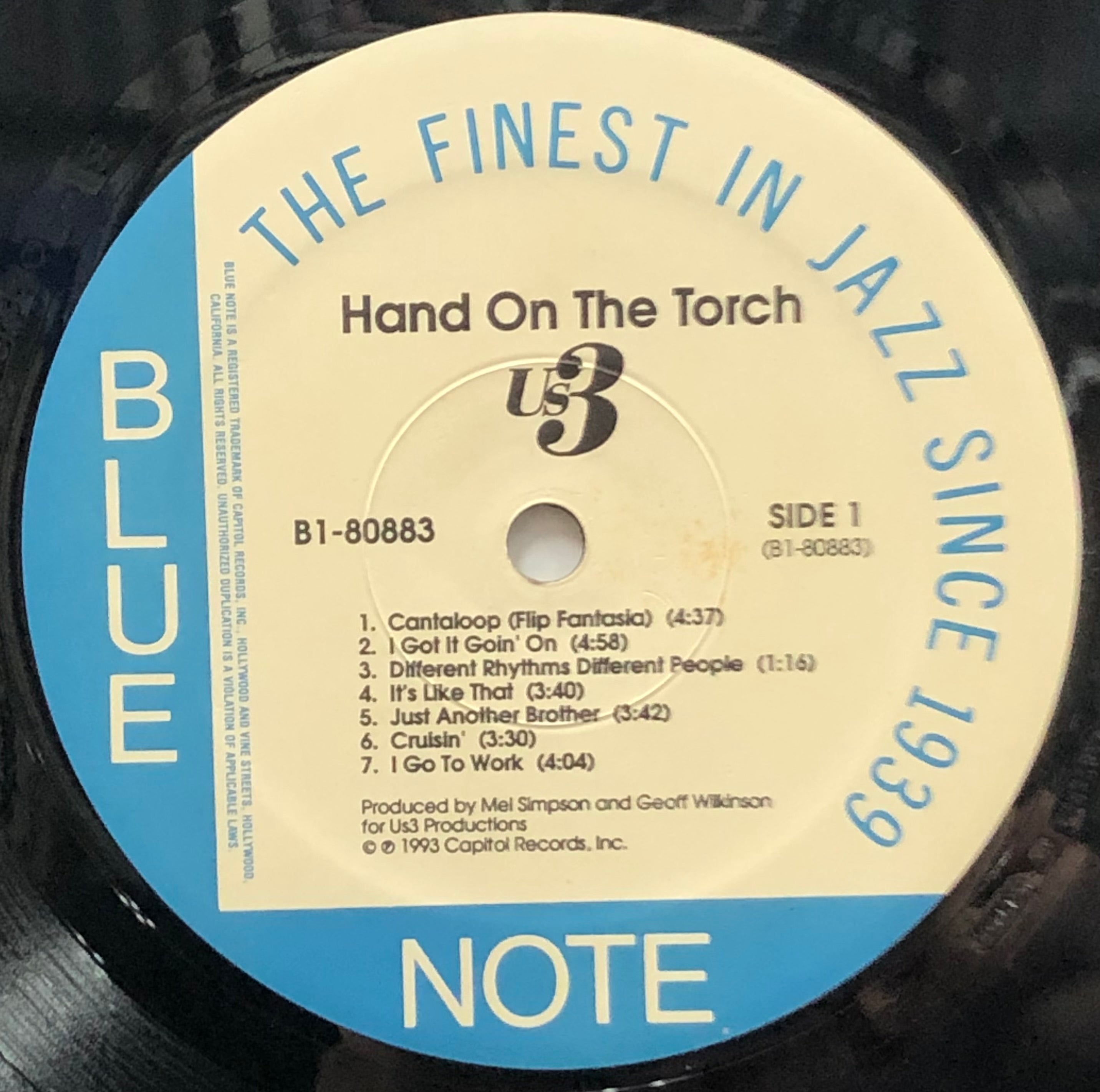 US3 / Hand On The Torch (Blue Note, B1-80883, LP) – TICRO MARKET