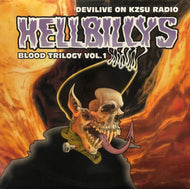 HELLBILLYS / Blood Trilogy Vol.1 / Devilive On KZSU Radio (Pure And Proud, P&P002 2LP)