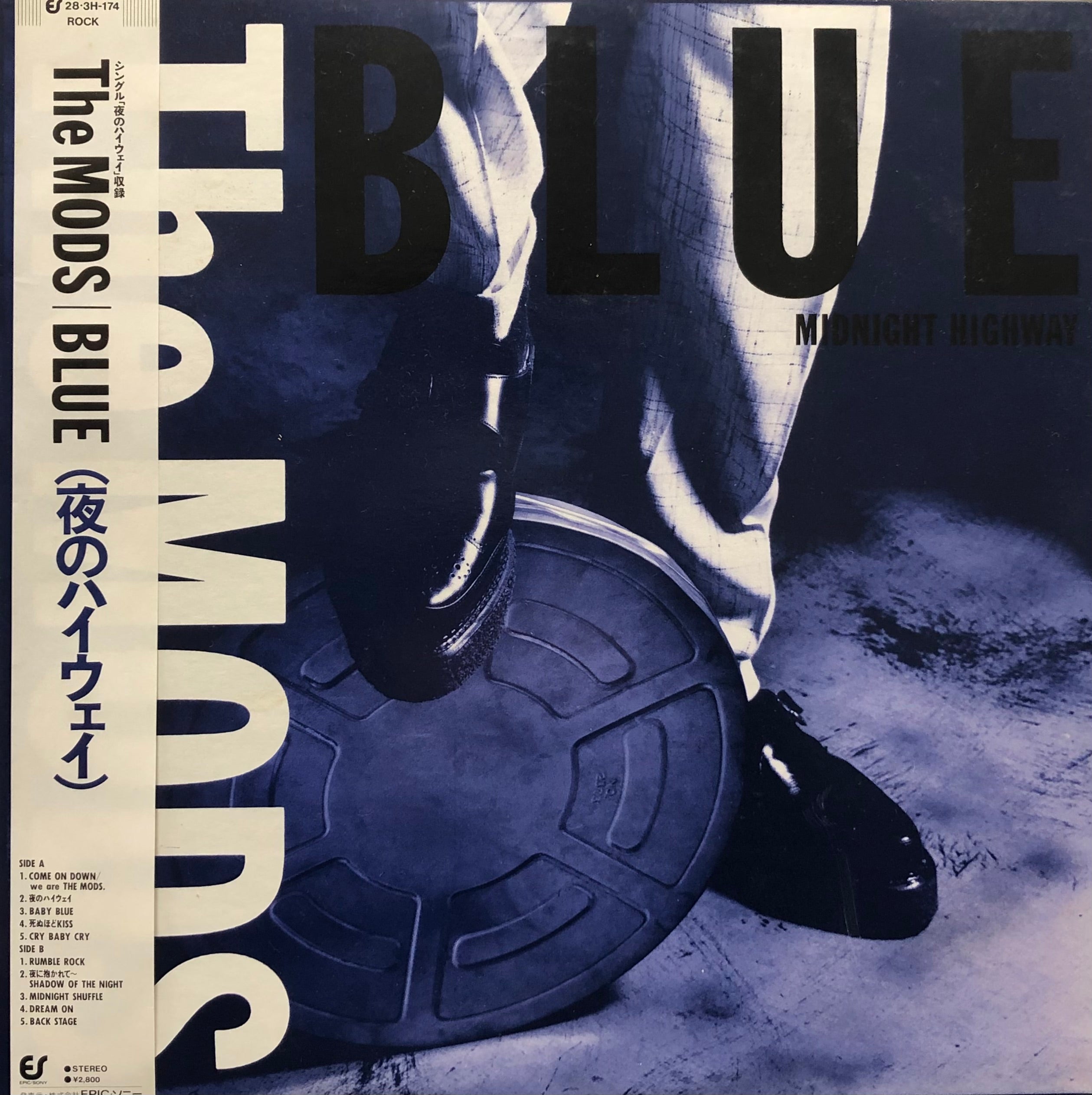 MODS モッズ / Blue (Midnight Highway) 帯付 (Epic, 28·3H-174, LP