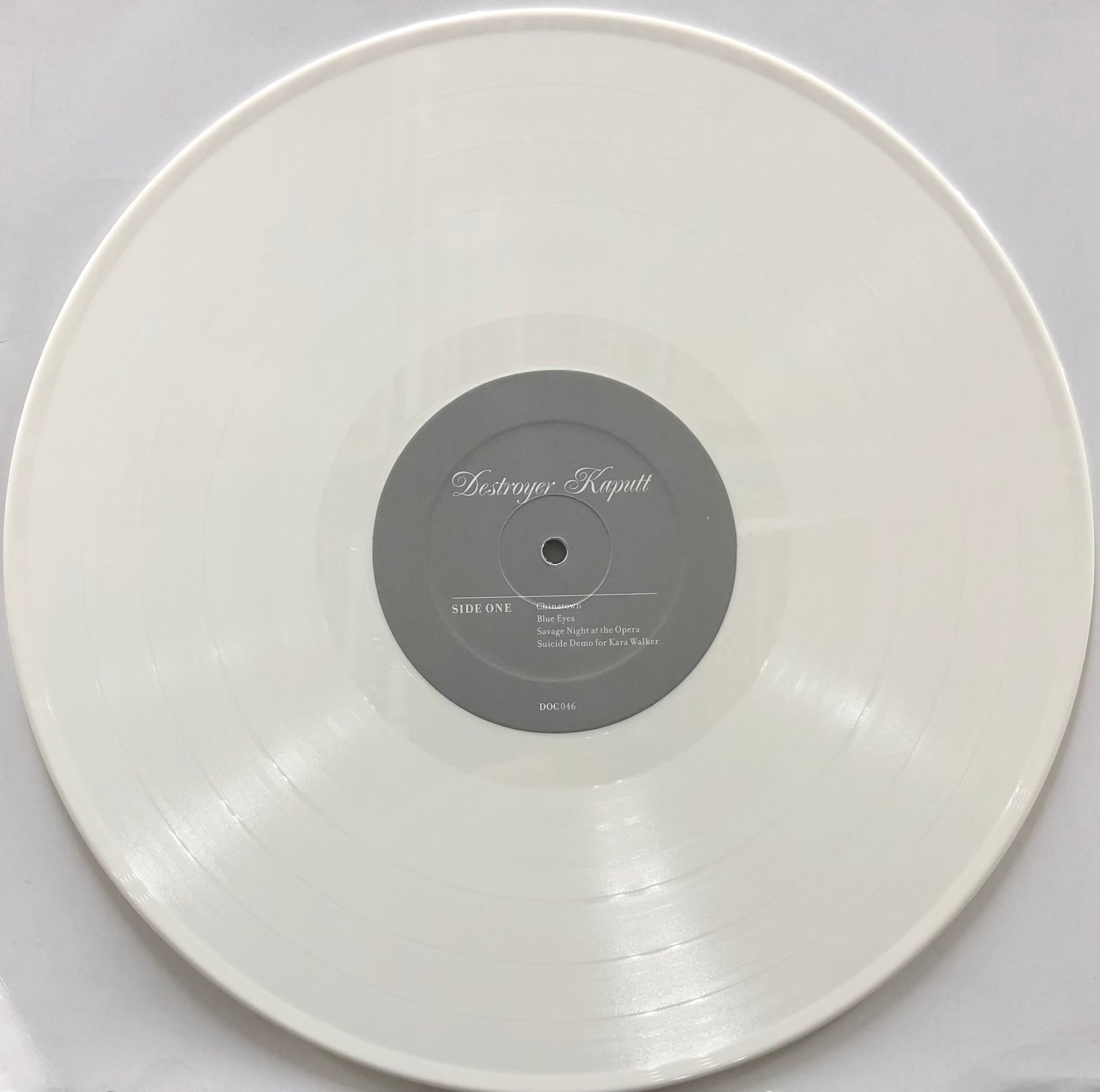 Destroyer Kaputt 2LP ホワイト盤 RSD限定 デストロイヤー DESTROYER / Kaputt (White Vinyl) (Dead Oceans, DOC046, 2LP