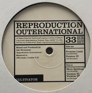 CULTIVATOR / More Spiritual / Promise Land (Reproduction Outernational, RPO-0003, 12inch)