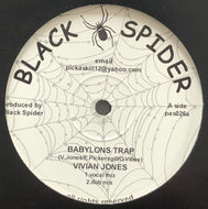 VIVIAN JONES - DAVID JAHSON / Babylons Trap / Praise Him Jah (Black Spider, pas026, 10inch)