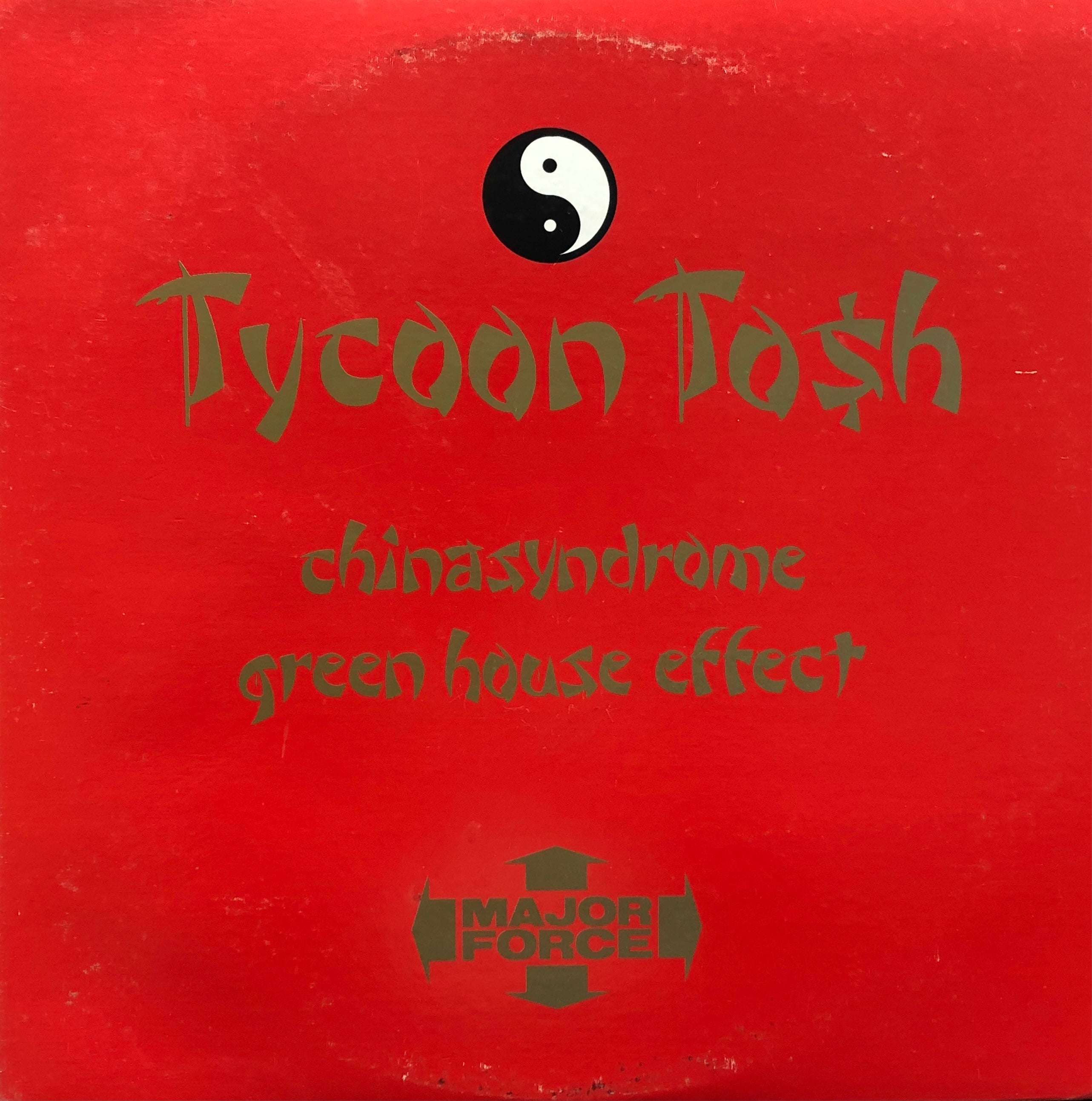 邦楽 Tycoon Tosh / China Syndrome LP TYCOON TOSH / Chinasyndrome Green House Effect (YGAS-77) – TICRO