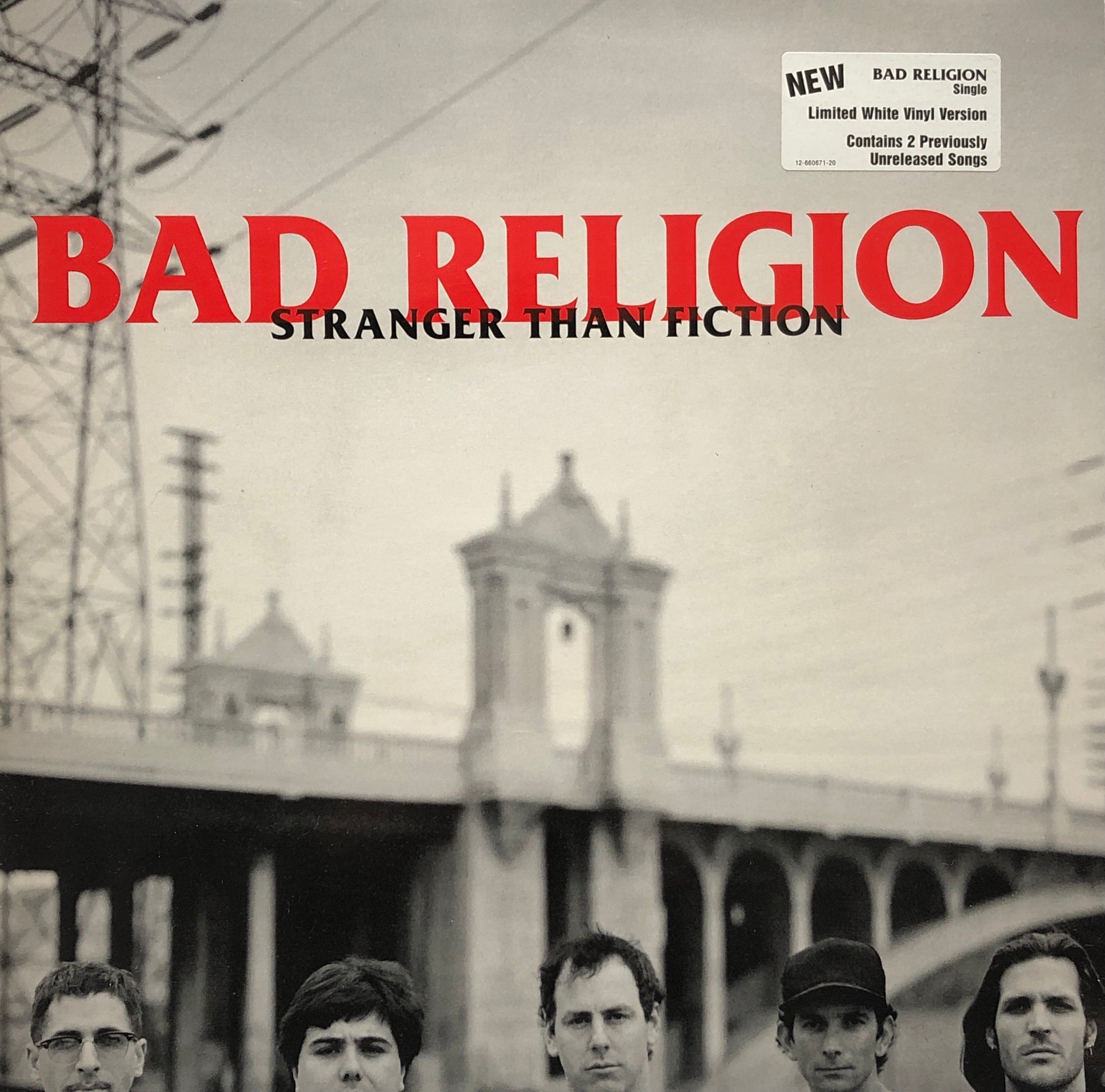 6)　vinyl)　TICRO　(660671　12inch　–　Stranger　BAD　Than　(White　RELIGION　Fiction　MARKET