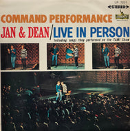 JAN & DEAN / Command Performance / Live in Person (赤盤 Red Vinyl) (LP 7201) LP