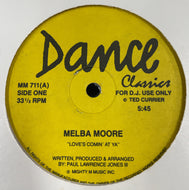 MELBA MOORE - DAYTON / Love Comes At Ya / The Sound Of Music 12inch