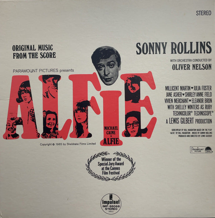 SONNY ROLLINS  (O.S.T.) / ALFIE (Impulse! IMP-88068, LP)