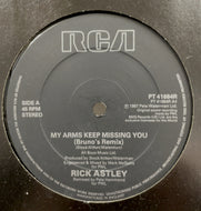 RICK ASTLEY / My Arms Keep Missing You (Bruno's Mix) 12inch