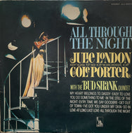 JULIE LONDON With The Bud Shank Quintet / All Through The Night LP