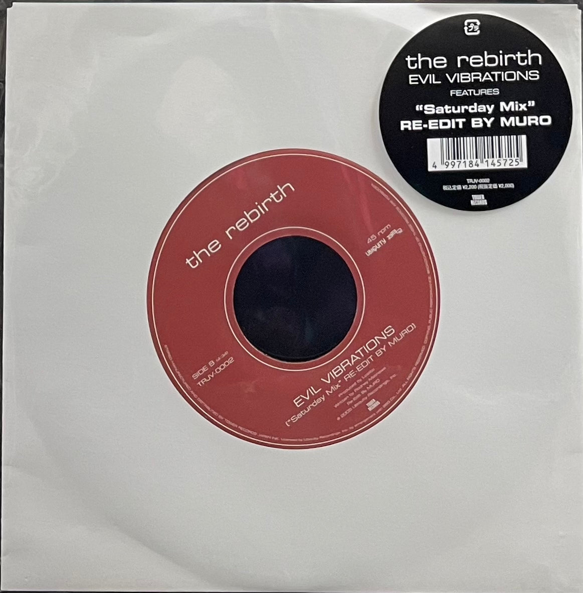 the rebirth “EVIL VIBRATIONS” 7インチレコード the rebirth “EVIL VIBRATIONS” 7インチレコード The Rebirth