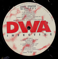 LARRY SPINOSA /  The Guitar E.P. Nº 2 (Dance World Attack, DWA 00.87, 12inch)