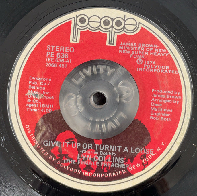 LYN COLLINS / Give It Up Or Turnit A Loose