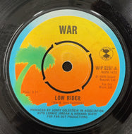 WAR / Low Rider / So 7inch