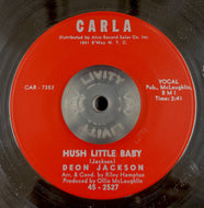 DEON JACKSON / Love Takes A Long Time Growing / Hush Little Baby (Carla, 45-2527, 7inch)
