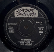 NINO TEMPO & APRIL STEVENS / Whispering / Tweedlee Dee