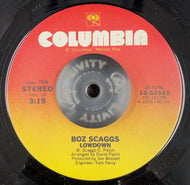 BOZ SCAGGS / Lowdown / Lido Shuffle (Columbia, 13-33343, 7inch)