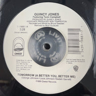 QUINCY JONES / Tomorrow (A Better You, Better Me)