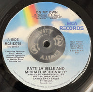 PATTI LABELLE / On My Own (MCA, 7inch)