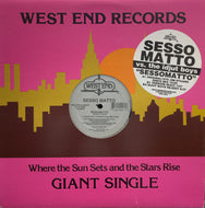 SESSO MATTO / Sessomatto Re-edit by Idjut Boys (West End, WES 5007, 12inch)