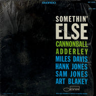CANNONBALL ADDERLEY / Somethin' Else (Blue Note, BST 81595, LP)