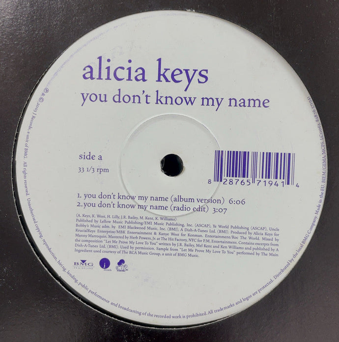 ALICIA KEYS / You Don