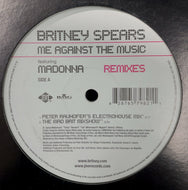 BRITNEY SPEARS / Me Against The Music Remix (12inch X 2)