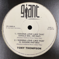 TONY THOMPSON / I Wanna Love Like That (CR-10083, 12inch)