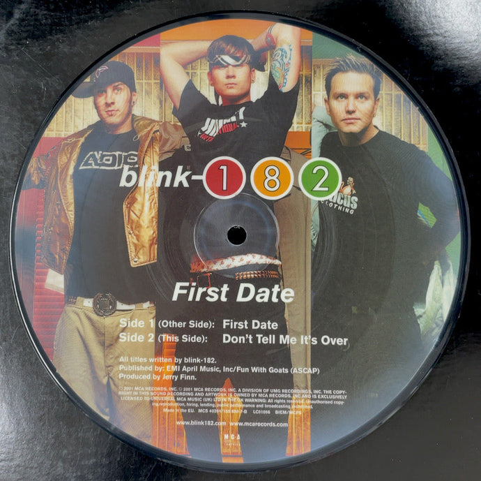 Blink-182 First Date 7インチ アナログ レコード - 洋楽