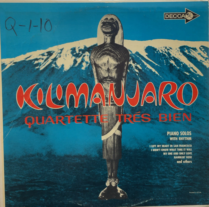 QUARTETTE TRES BIEN / Kilimanjaro LP – TICRO MARKET