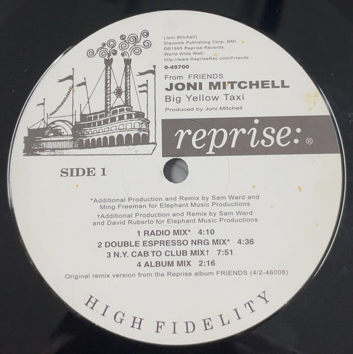 JONI MITCHELL / Big Yellow Taxi 12inch – TICRO MARKET