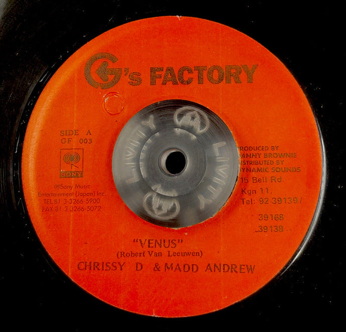 CHRISSY D & MADD ANDREW / Venus 7inch – TICRO MARKET