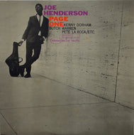 JOE HENDERSON / Page One (GXK 8014, LP)