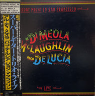 AL DI MEOLA, JOHN McLAUGHLIN, PACO DE LUCIA / Friday Night In San Francisco 帯付