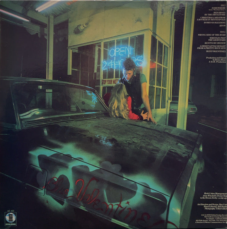 レコード Blue Valentine Tom Waits TOM WAITS / BLUE VALENTINE (6E-162 PRCW) – TICRO MARKET