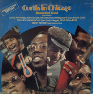 CURTIS MAYFIELD / Curtis In Chicago - Recorded Live (CRS 8018, LP)