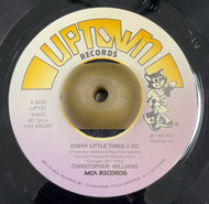 CHRISTOPHER WILLIAMS / Every Little Thing U Do 7inch