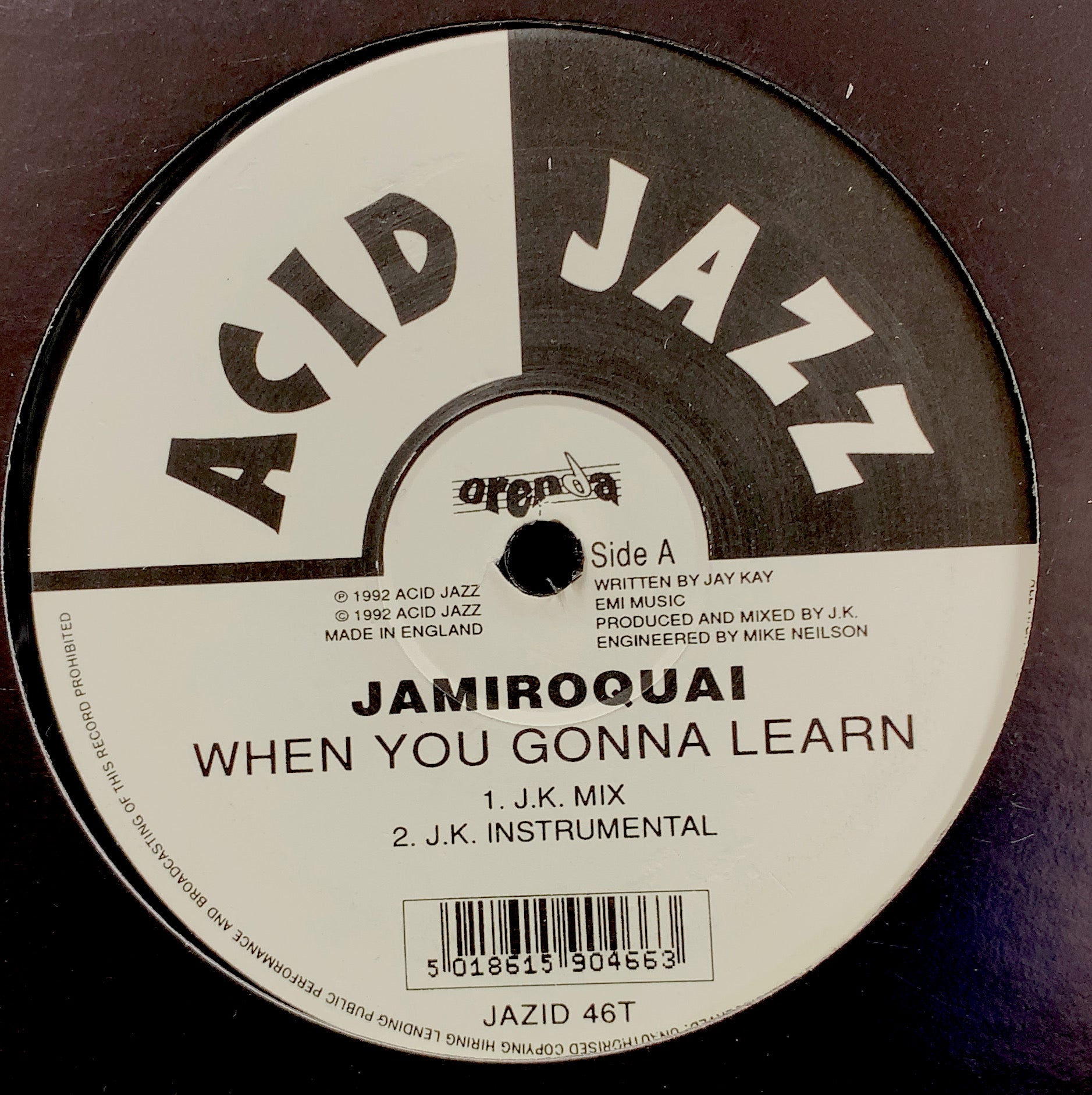 JAMIROQUAI / WHEN YOU GONNA LEARN? – TICRO MARKET