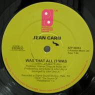JEAN CARN / WAS THAT ALL IT WAS (reissue)