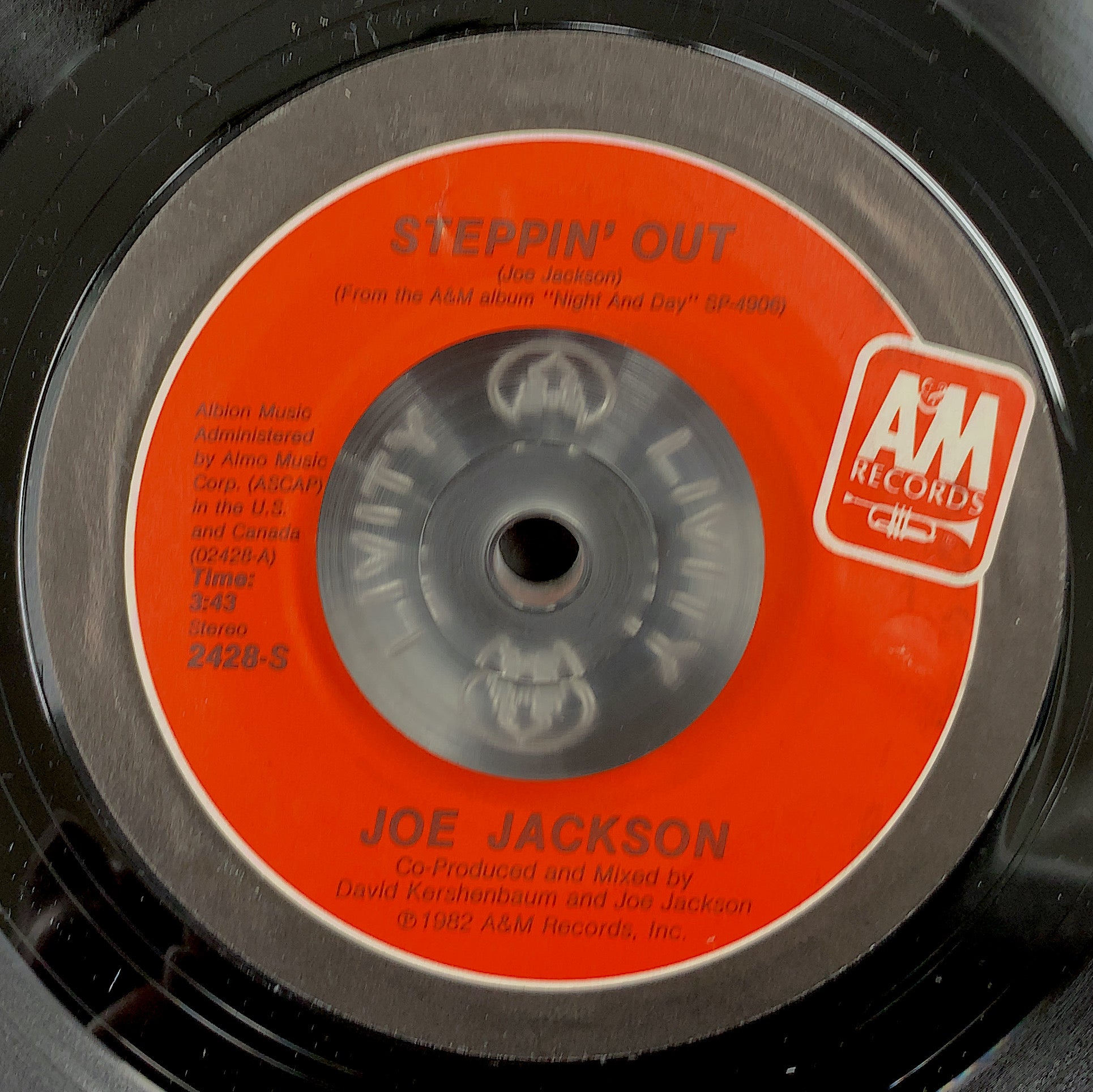 JOE JACKSON / STEPPIN' OUT – TICRO MARKET