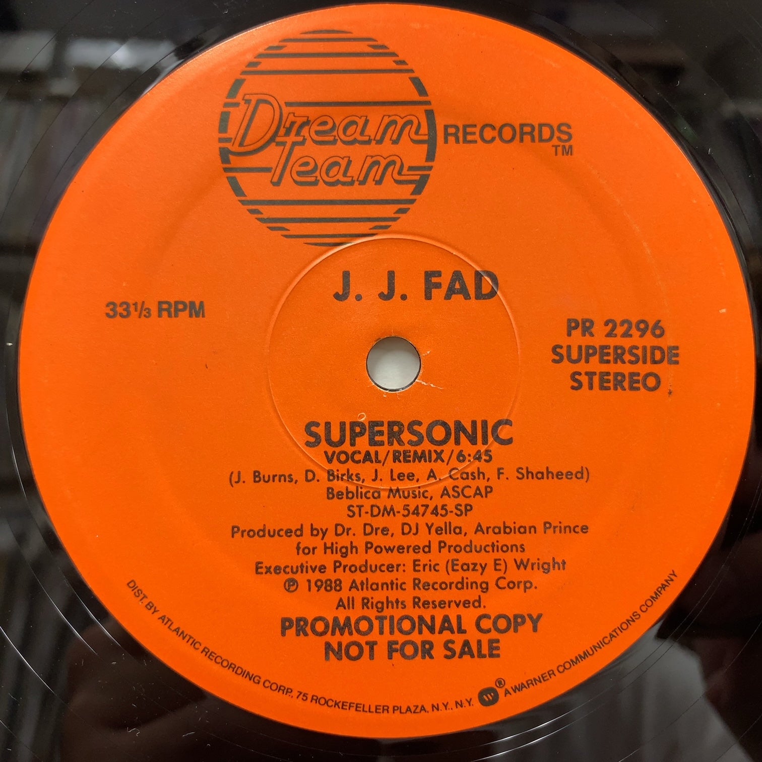 J.J.FAD / SUPERSONIC THE ALBUM LPアナログ