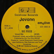 JOVONN / BE FREE